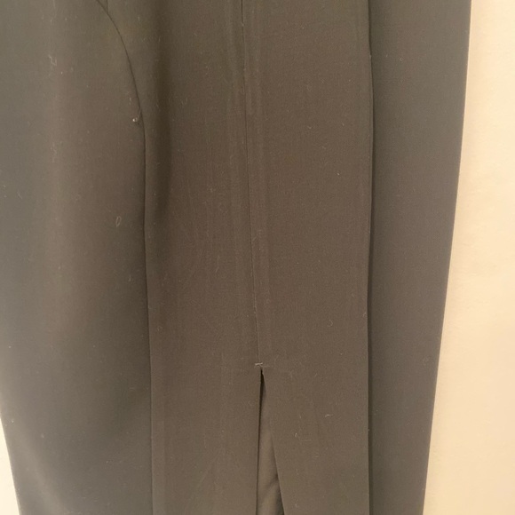 BLACK HALO black dress with mesh details - Picture 5 of 5